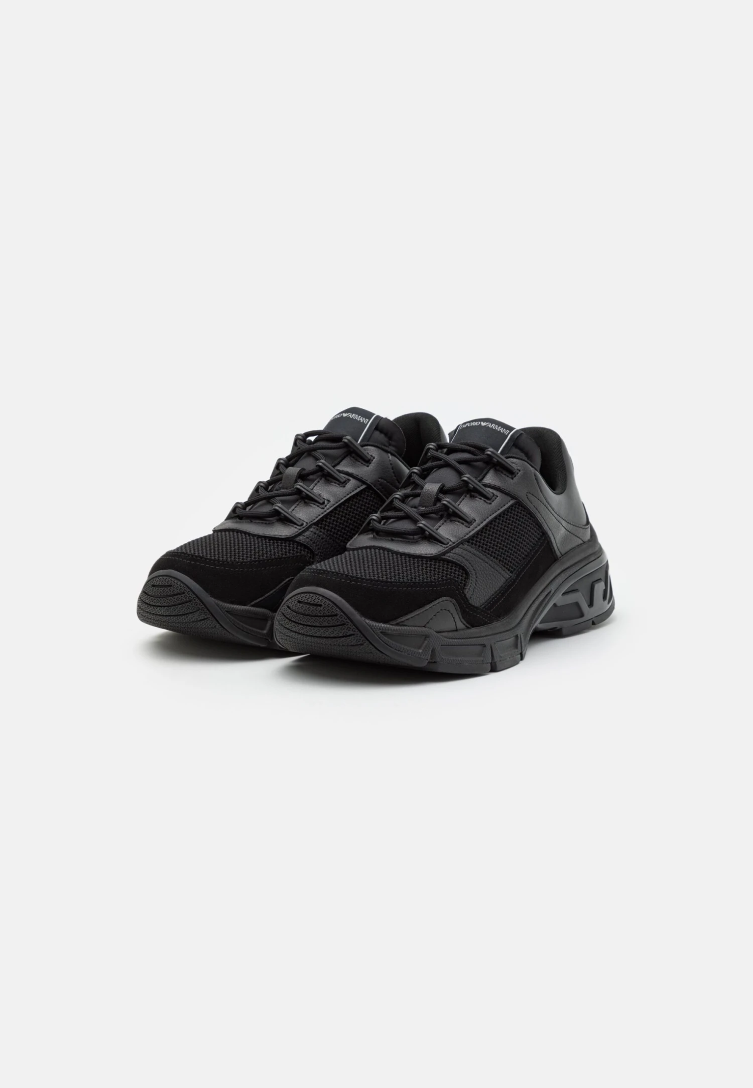 Emporio Armani Trainers - Full Black 2 Emporio Armani Trainers - Full Black - Image 2