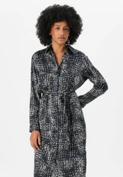 Calvin Klein DRESS - Shirt Dress - Inkwell -Modern Classic Shoes Store 712a133b51bc473cb9a2610e57dff715