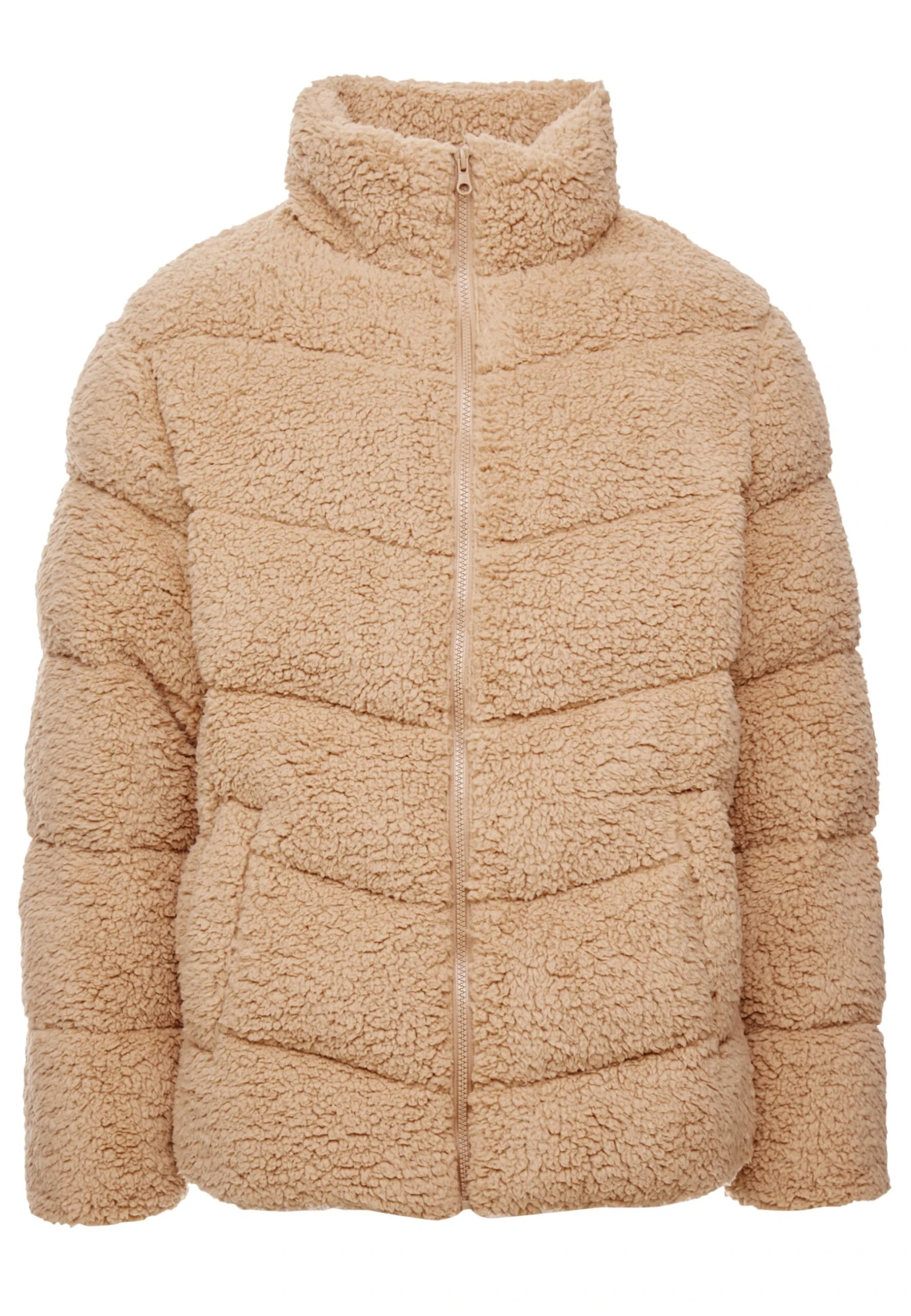 YOURTURN Winter Jacket - Camel 5 YOURTURN Winter Jacket - Camel - Image 5