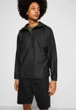 Rains Anorak Unisex - Windbreaker - Black -Modern Classic Shoes Store 733ac99d55f047539d1ac28134730654
