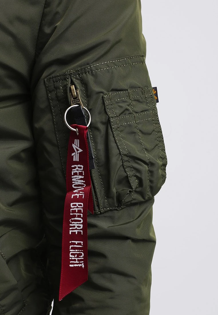 Alpha Industries Ma-1 - Bomber Jacket - Dark Green 6 Alpha Industries Ma-1 - Bomber Jacket - Dark Green - Image 6