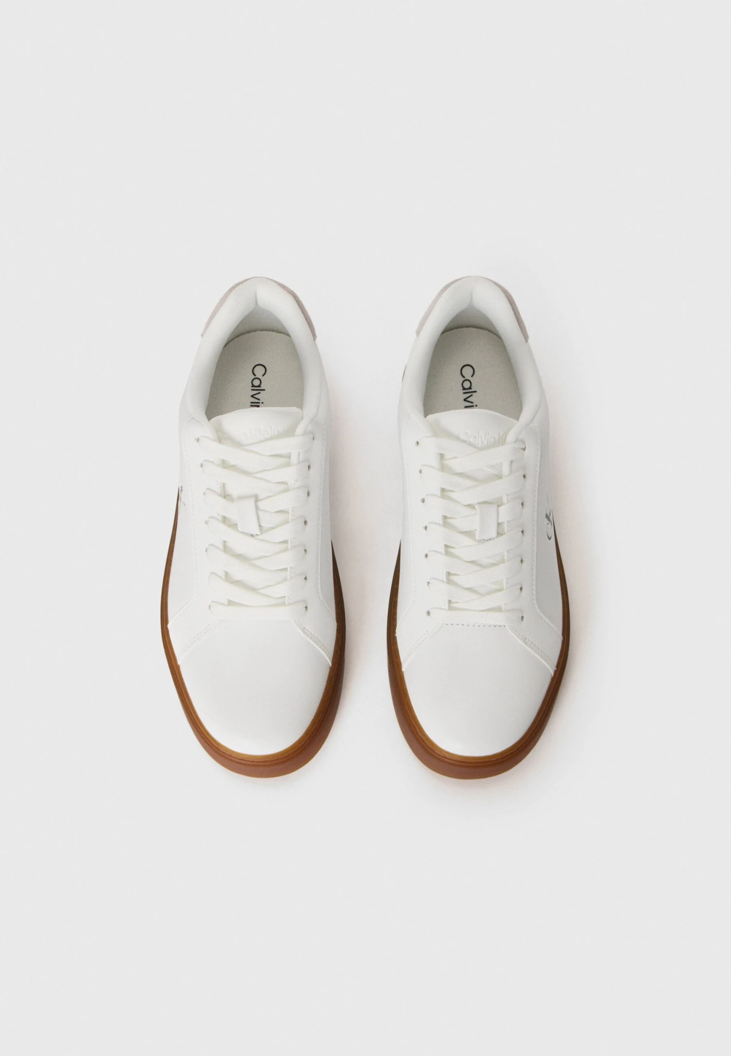 Calvin Klein Jeans CLASSIC CUPSOLE - Trainers - Bright White/chateau/gum 4 Calvin Klein Jeans CLASSIC CUPSOLE - Trainers - Bright White/chateau/gum - Image 4