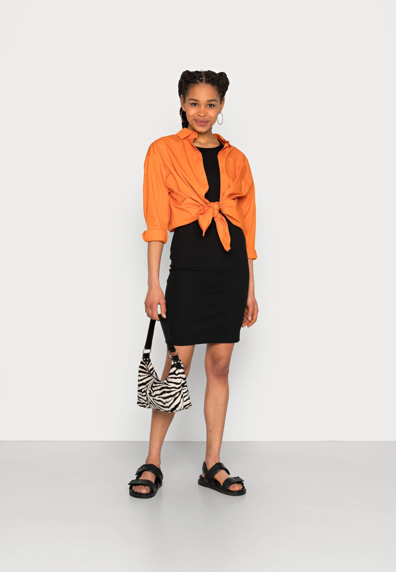 Pieces Pcostina Strap Dress - Jersey Dress - Black 2 Pieces Pcostina Strap Dress - Jersey Dress - Black - Image 2