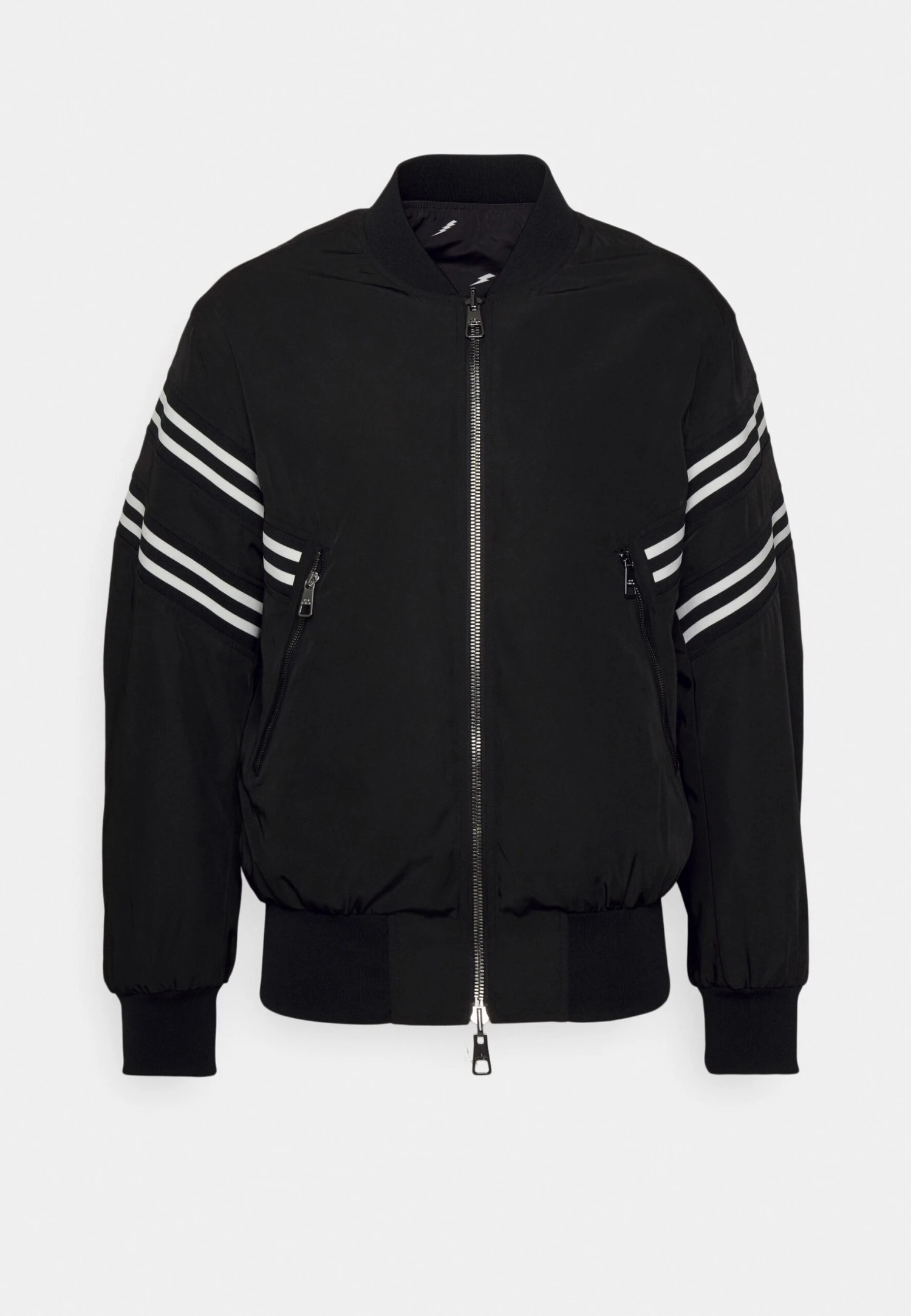 Neil Barrett Reversible With Bolts - Bomber Jacket - Black/White 6 Neil Barrett Reversible With Bolts - Bomber Jacket - Black/White - Image 6