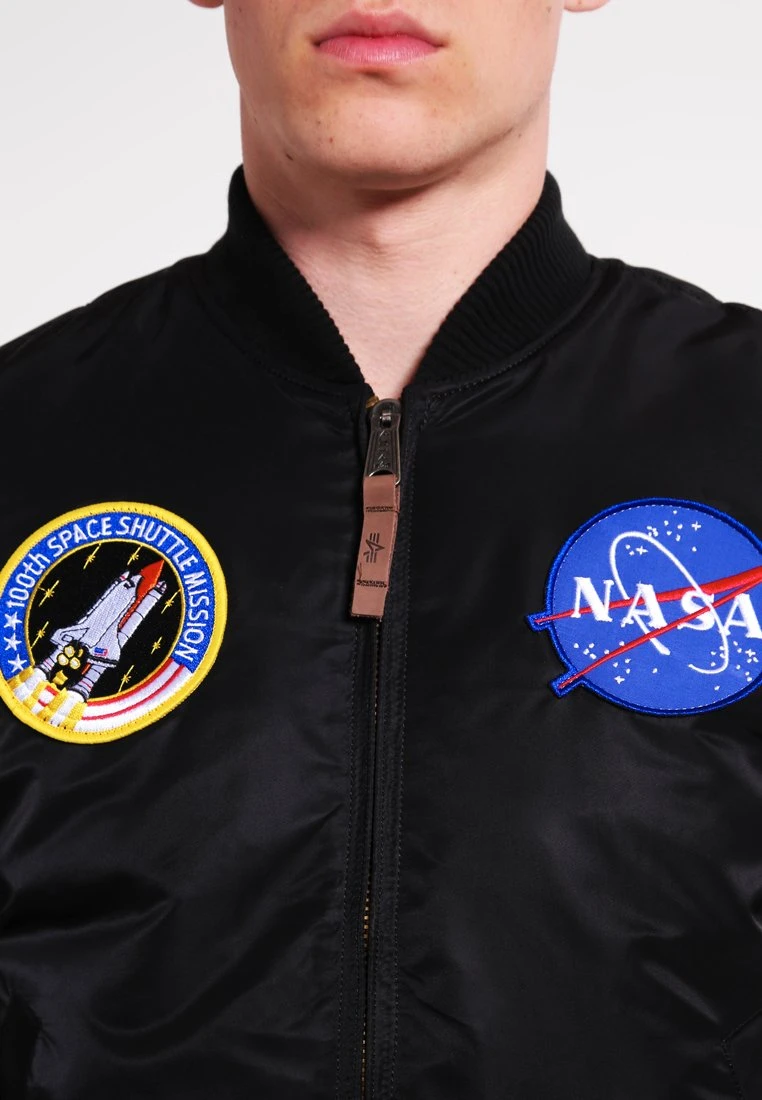 Alpha Industries Nasa - Bomber Jacket - Black 5 Alpha Industries Nasa - Bomber Jacket - Black - Image 5
