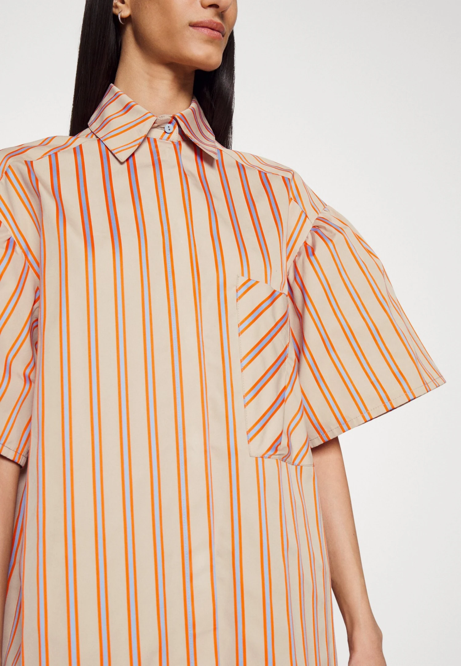 Kerin - Shirt Dress - Beige Orangina 6 Kerin - Shirt Dress - Beige Orangina - Image 6