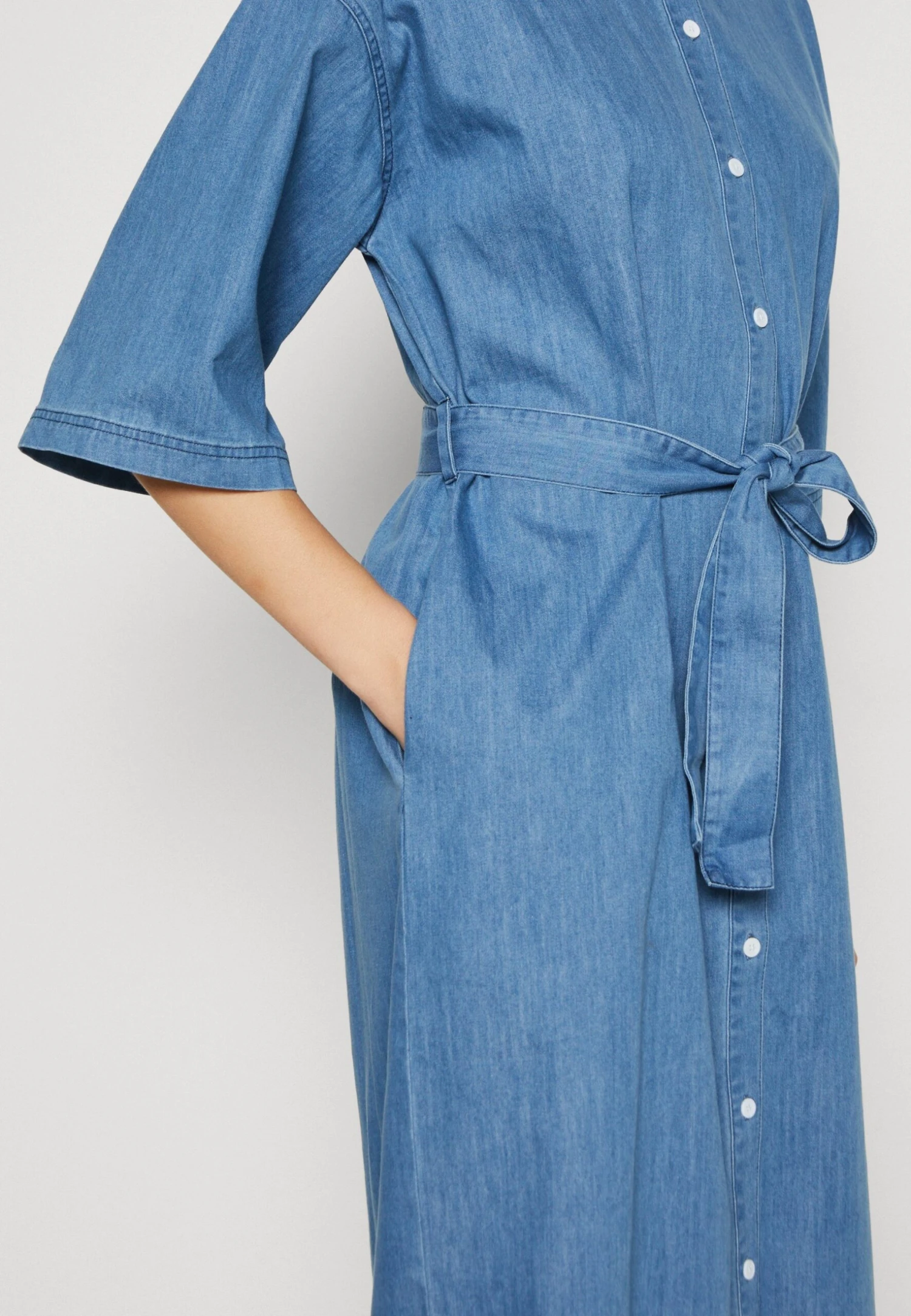 Minimum Kristinas - Denim Dress 6 Minimum Kristinas - Denim Dress - Image 6