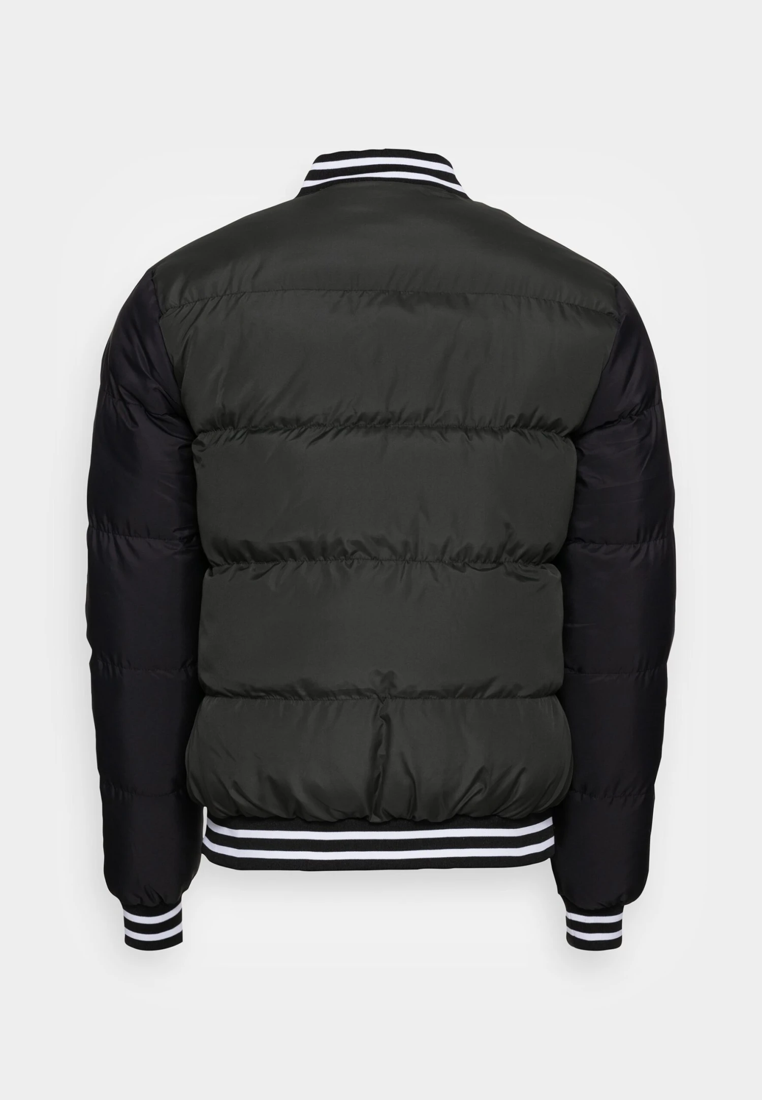 BRAVE SOUL Jarrow - Bomber Jacket - Khaki/Black 2 BRAVE SOUL Jarrow - Bomber Jacket - Khaki/Black - Image 2