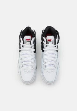 Fila Squad Mid - High-Top Trainers - White/Black 9 Fila Squad Mid - High-Top Trainers - White/Black -Modern Classic Shoes Store 79c6dac755e945a9ba63ade8a158cbbd
