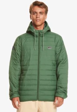 Quiksilver Scaly Hood Gsg0 - Winter Jacket - Dark Green