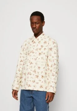 HUF FieldFloral Jacket Unisex - Summer Jacket - Ivory
