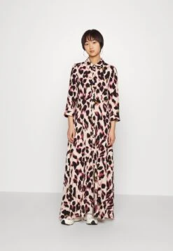 Yassavanna Long Shirt Dress- Maxi Dress - Starterbox Mellow Rose