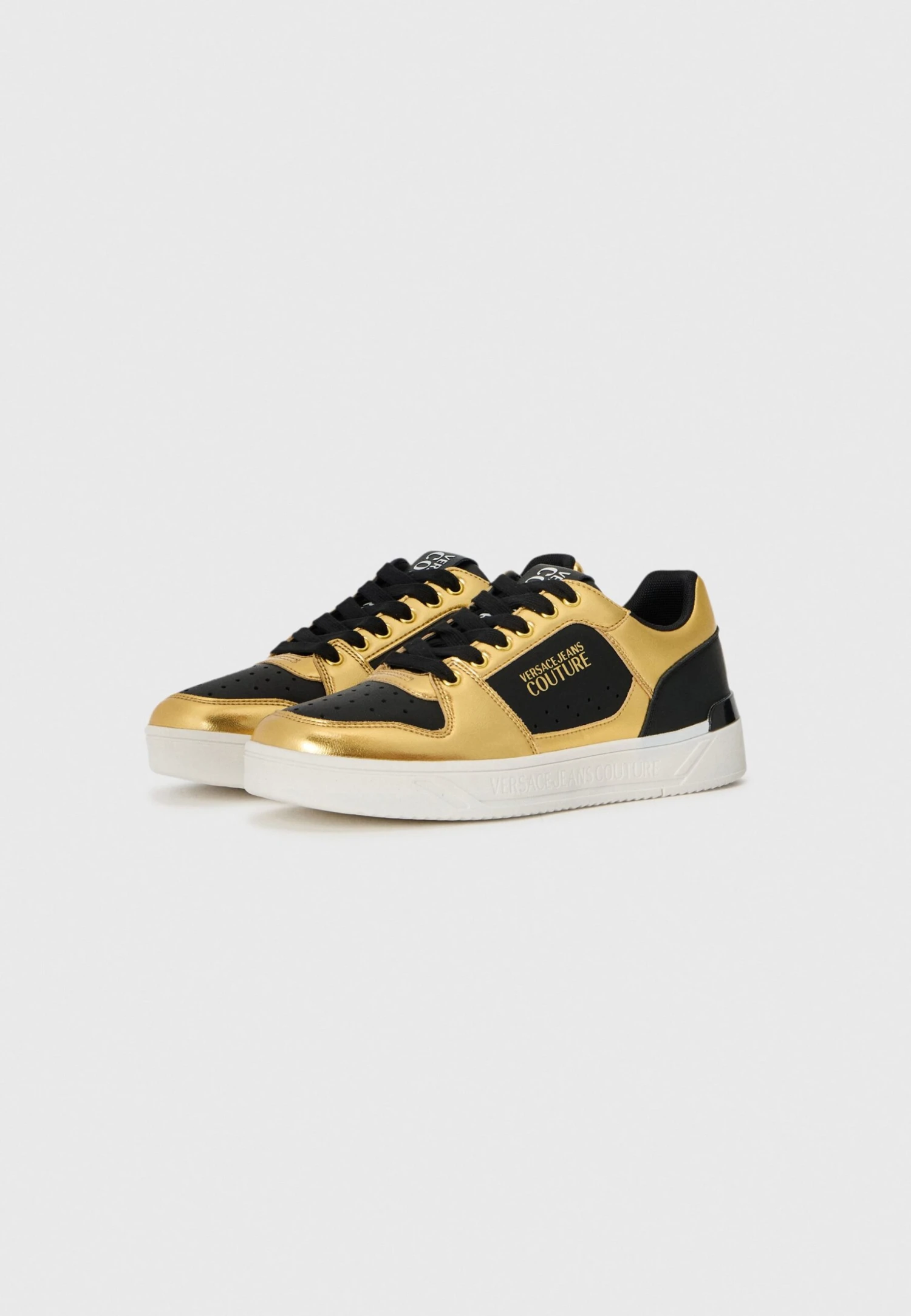 Versace Jeans Couture FONDO STARLIGHT - Trainers - Black/gold-coloured 2 Versace Jeans Couture FONDO STARLIGHT - Trainers - Black/gold-coloured - Image 2