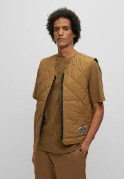 Boss Okella - Waistcoat - Open Beige