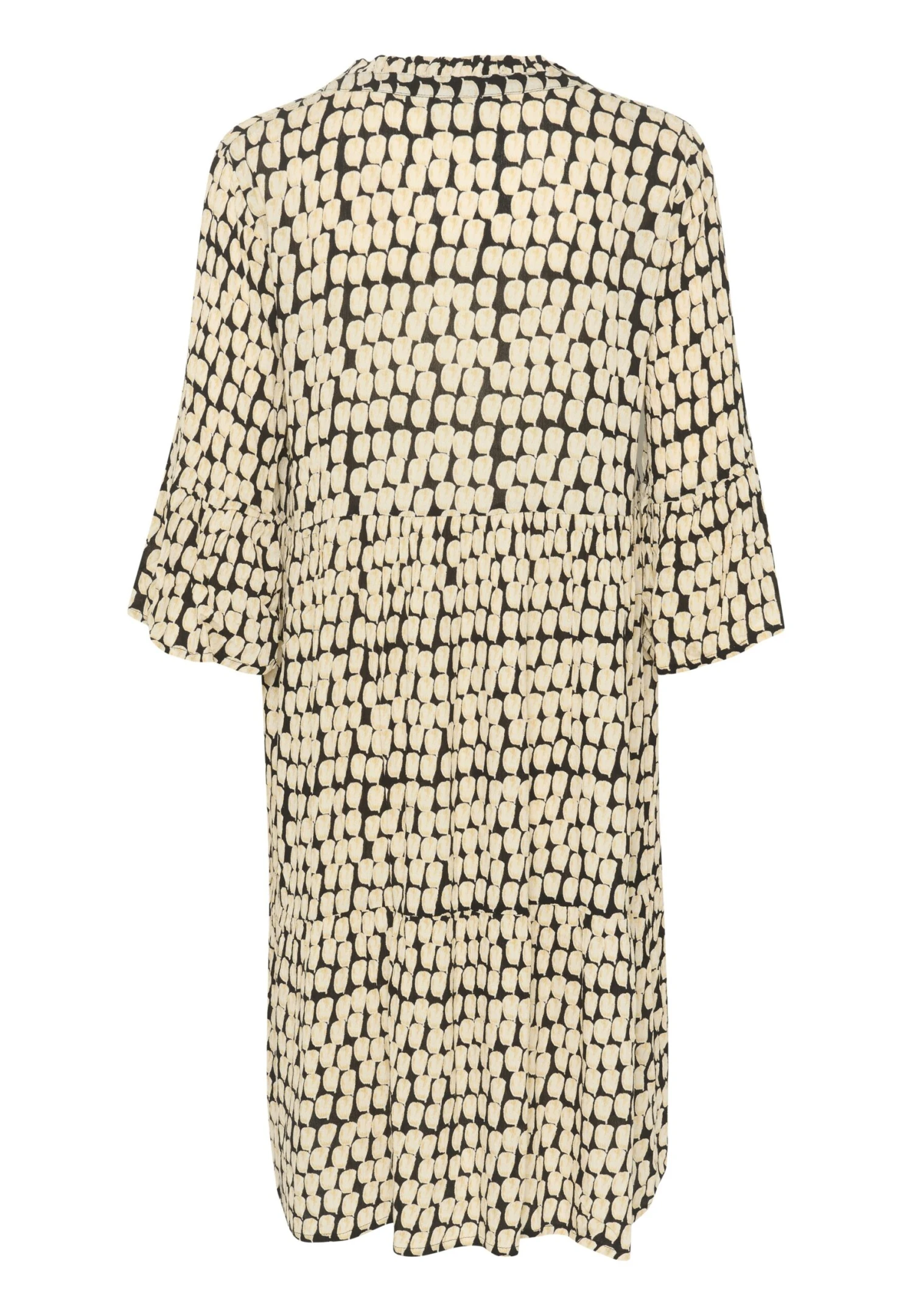 Kaffe KAEDITA AMBER - Day Dress - Black Sand Graphic Dot 6 Kaffe KAEDITA AMBER - Day Dress - Black Sand Graphic Dot - Image 6