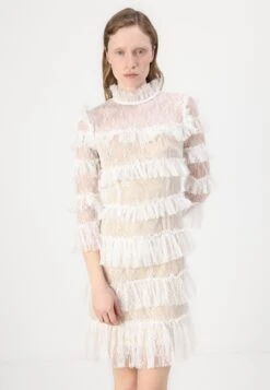 CARMINE MINI DRESS - Cocktail Dress / Party Dress - Cloudy White -Modern Classic Shoes Store 7d3941e953cc44f8815129c885dae409