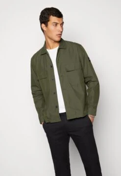 Calvin Klein Summer Jacket - Dark Olive -Modern Classic Shoes Store 7eb8117689364a4cbaacbf634685132f