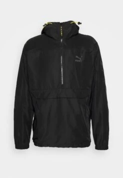 Puma Staple Anorak Jacket - Windbreaker - Black -Modern Classic Shoes Store 7f113a5605134a6dac2ca86a8935b1f8