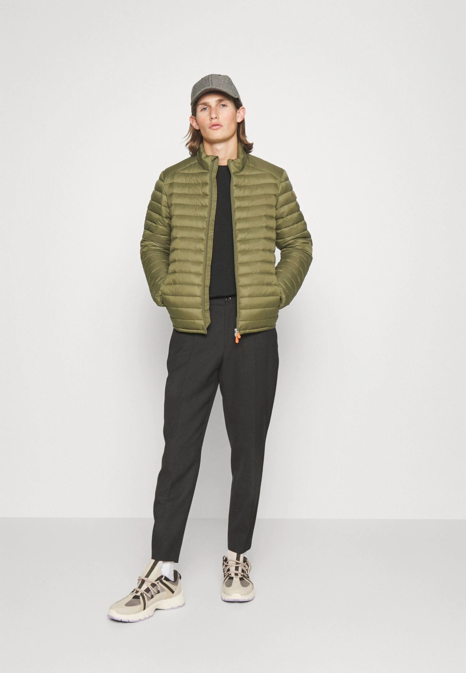 SAVE THE DUCK Alexander - Light Jacket - Dusty Olive 2 SAVE THE DUCK Alexander - Light Jacket - Dusty Olive - Image 2