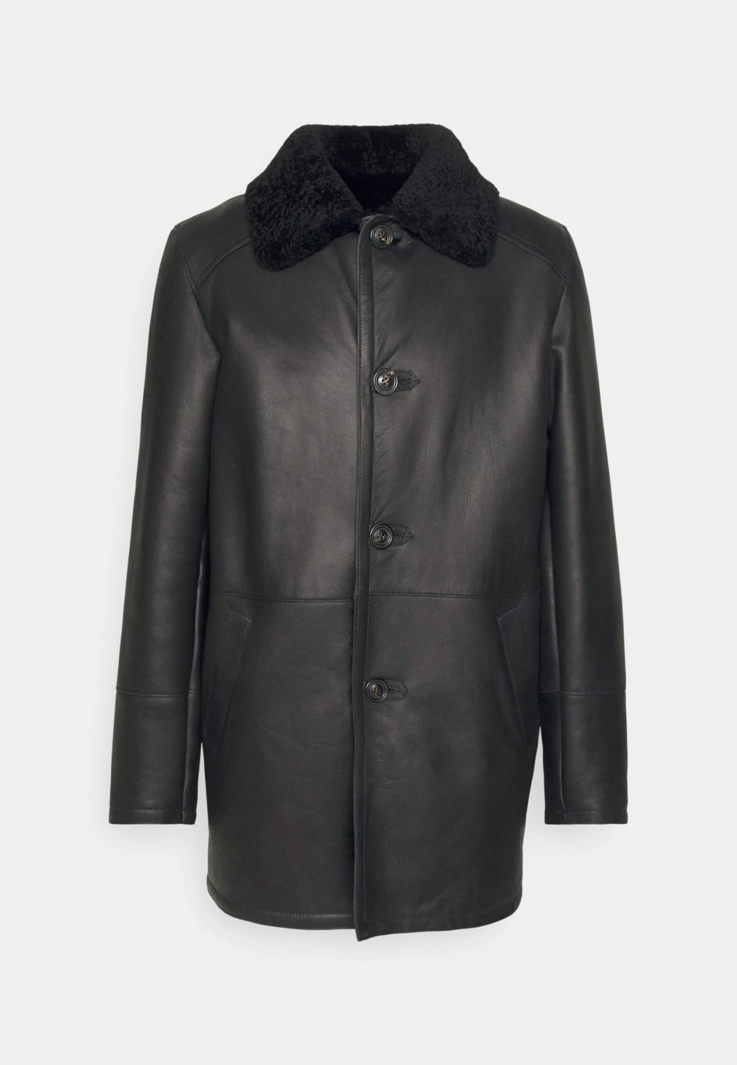 Burgalese - Leather Jacket - Black 6 Burgalese - Leather Jacket - Black - Image 6