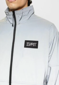 ESPRIT Im-Look - Windbreaker - Gunmetal -Modern Classic Shoes Store 809872f49ce149adbb9ab8715a98e910