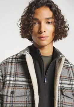 AllSaints Xanetta - Light Jacket - Grey -Modern Classic Shoes Store 80da7aab1a9640b884ad44f36a1d771f