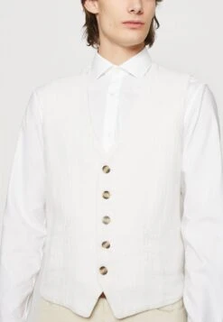 Lindbergh Waistcoat - Waistcoat - White -Modern Classic Shoes Store 80db375d59134a3fa5eae87c5eae4520
