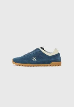 Calvin Klein Jeans LOW PROFILE - Trainers - Navy/pistachio/gum