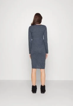 Mamalicious Mlvenice June Dress - Jersey Dress - Dark Blue -Modern Classic Shoes Store 811f30194c98458b97666afbab6f5e66