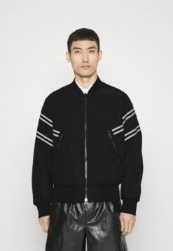 Neil Barrett Reversible With Bolts - Bomber Jacket - Black/White