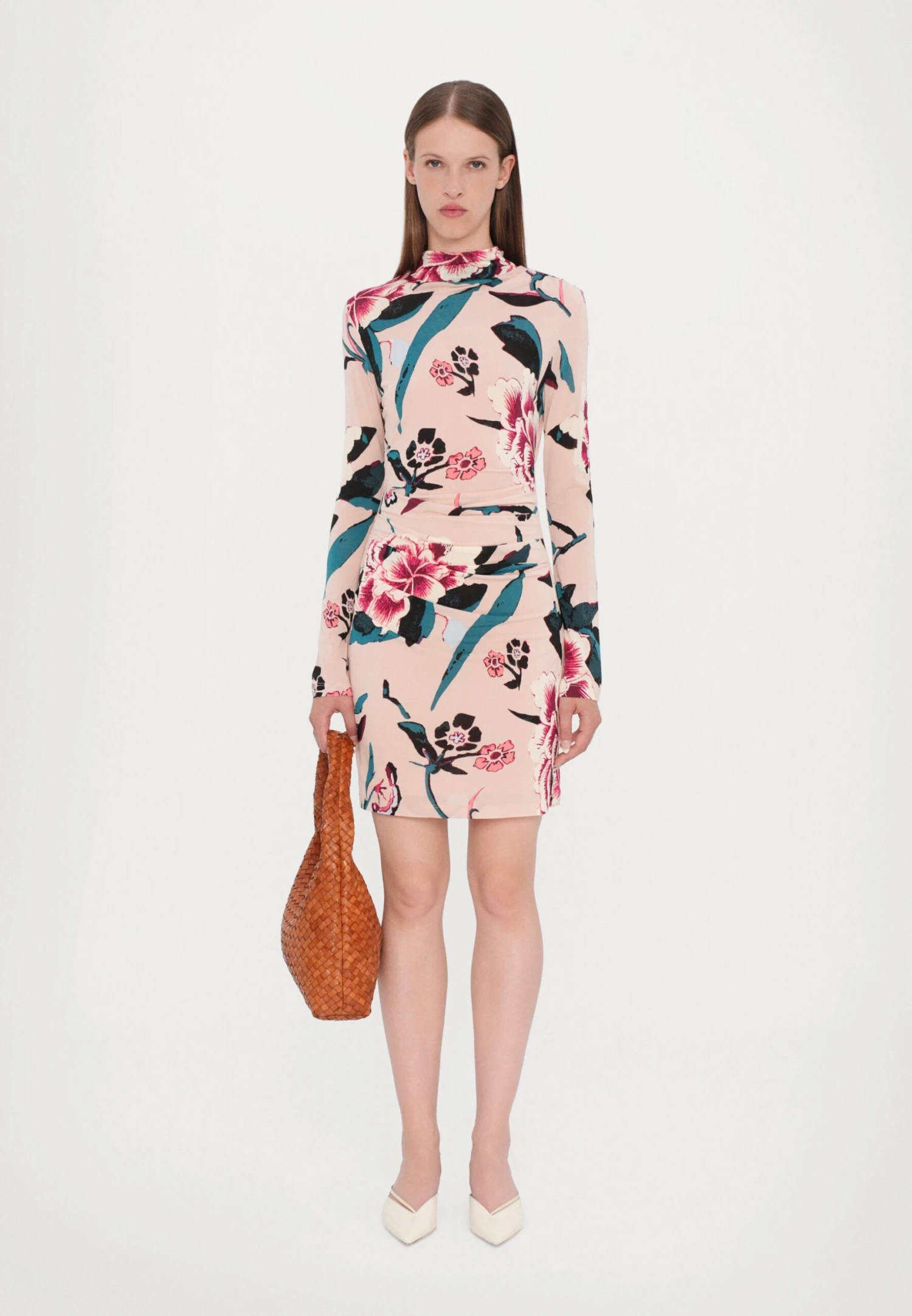 DIANE VON FURSTENBERG AMY DRESS - Day Dress - Light Pink 2 DIANE VON FURSTENBERG AMY DRESS - Day Dress - Light Pink - Image 2