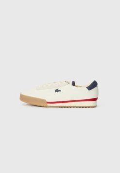 Lacoste AURA 225 - Trainers - White/navy/red