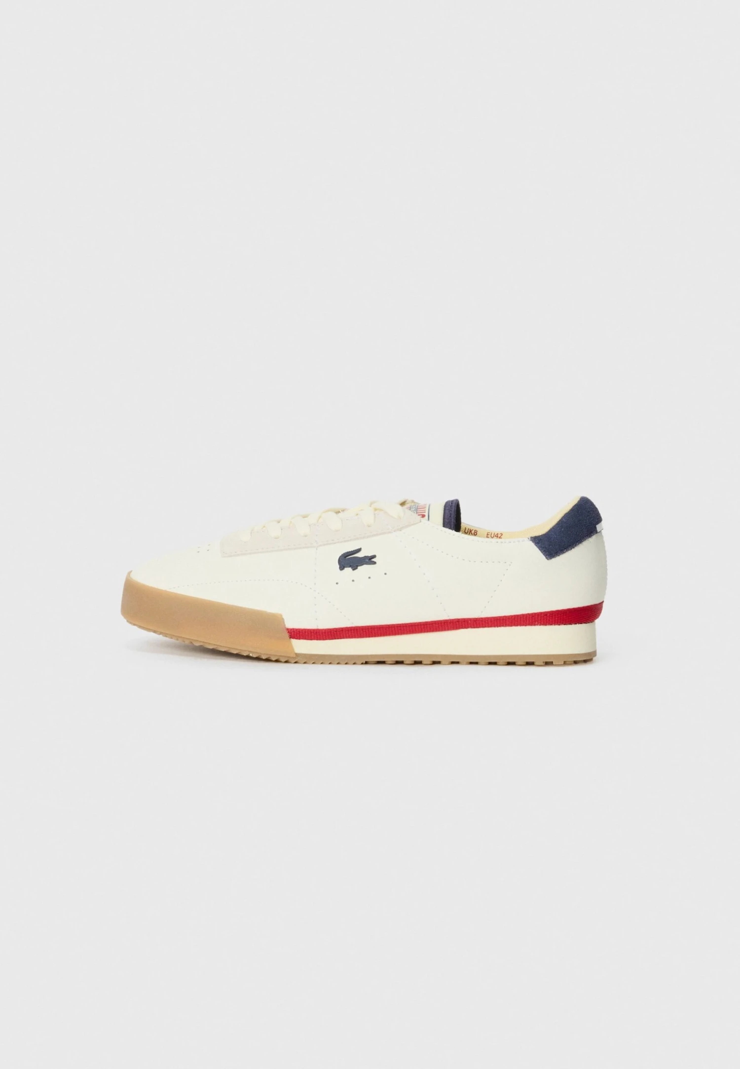 Lacoste AURA 225 - Trainers - White/navy/red 1 Lacoste AURA 225 - Trainers - White/navy/red