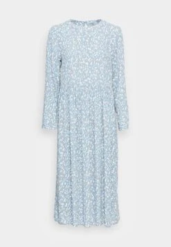 Tom Tailor Printed Crepe Midi Dress - Day Dress - Blue Dotted Design 8 Tom Tailor Printed Crepe Midi Dress - Day Dress - Blue Dotted Design -Modern Classic Shoes Store 82a6b5bc432246398b7195d6d1d595c6
