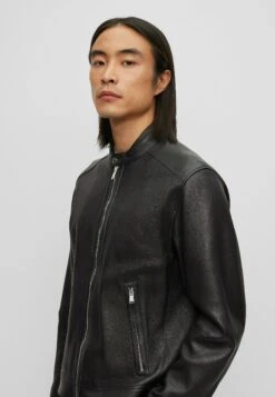 Boss Monty - Leather Jacket - Black One 9 Boss Monty - Leather Jacket - Black One -Modern Classic Shoes Store 83b7d1bad1454068842ac1bb77952003