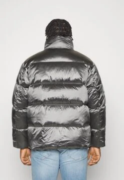 Calvin Klein Shine Puffer Jacket - Winter Jacket - Silver -Modern Classic Shoes Store 83d08054aabf4e0eab2a4bb999252d12