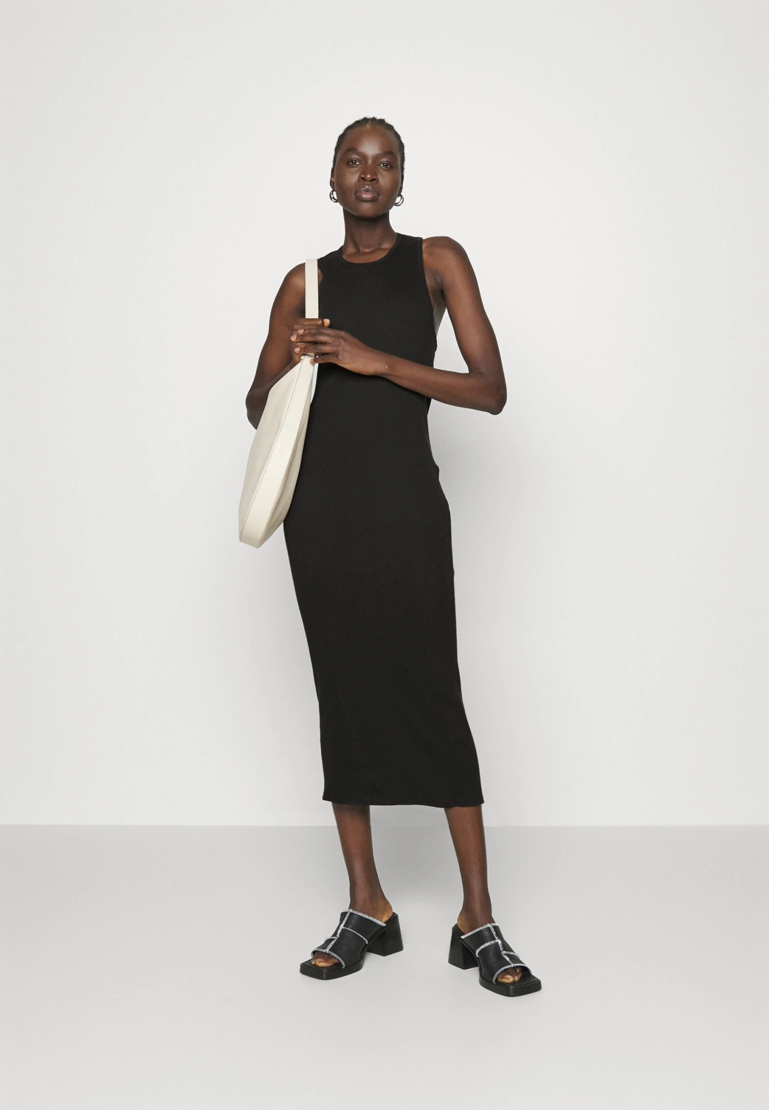 Rag & Bone The Essential Racerback Dress - Maxi Dress - Black 2 Rag & Bone The Essential Racerback Dress - Maxi Dress - Black - Image 2