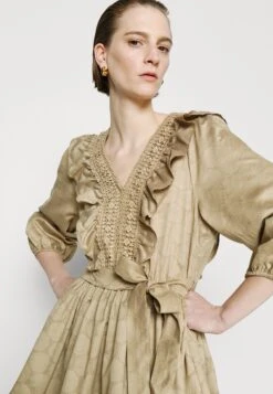 Bruuns Bazaar Cuckoo Freia Dress - Cocktail Dress / Party Dress - Sponge -Modern Classic Shoes Store 8491a360523e43b9adcbe005f4919c64