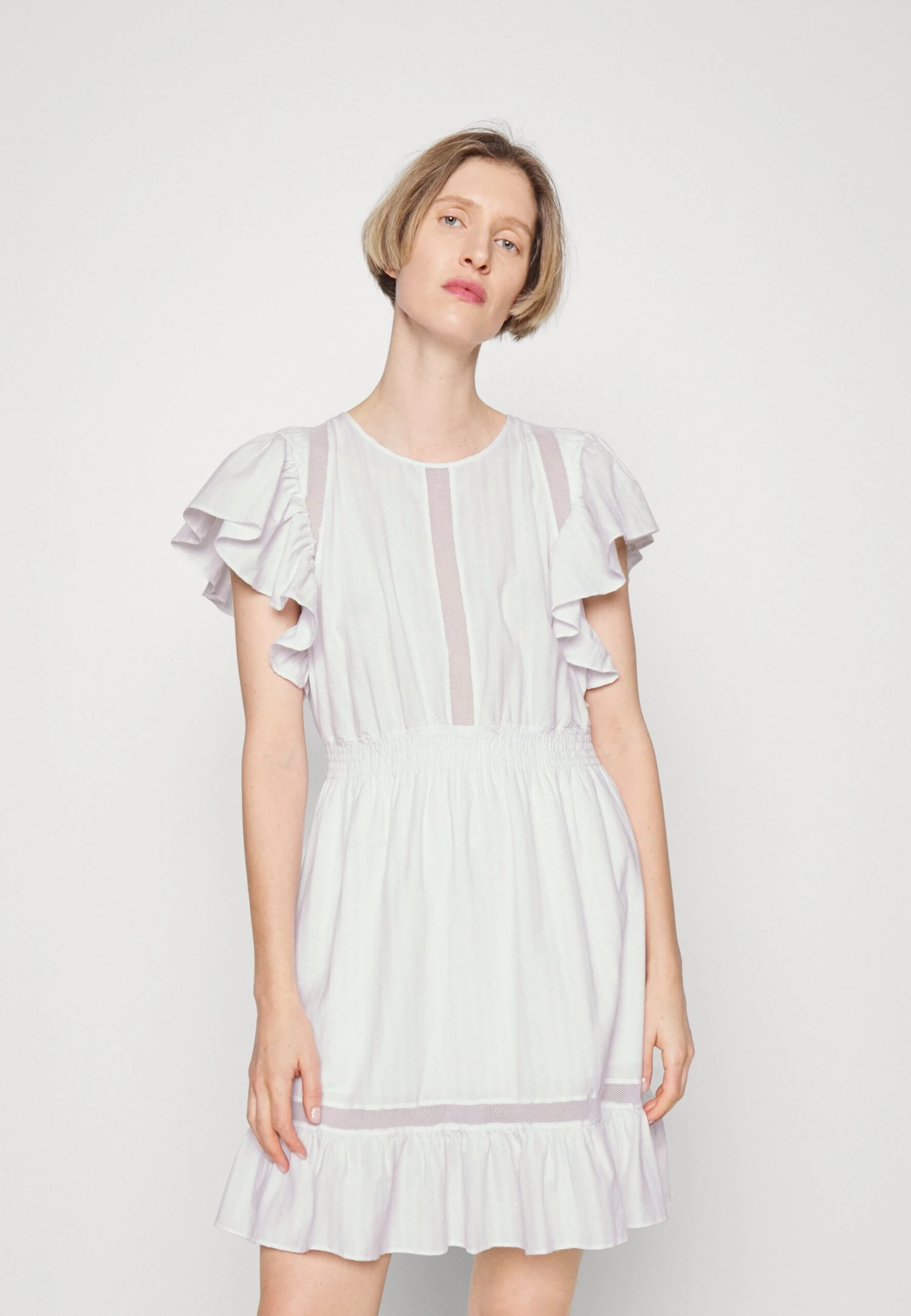 Boss Destina - Day Dress - White 1 Boss Destina - Day Dress - White