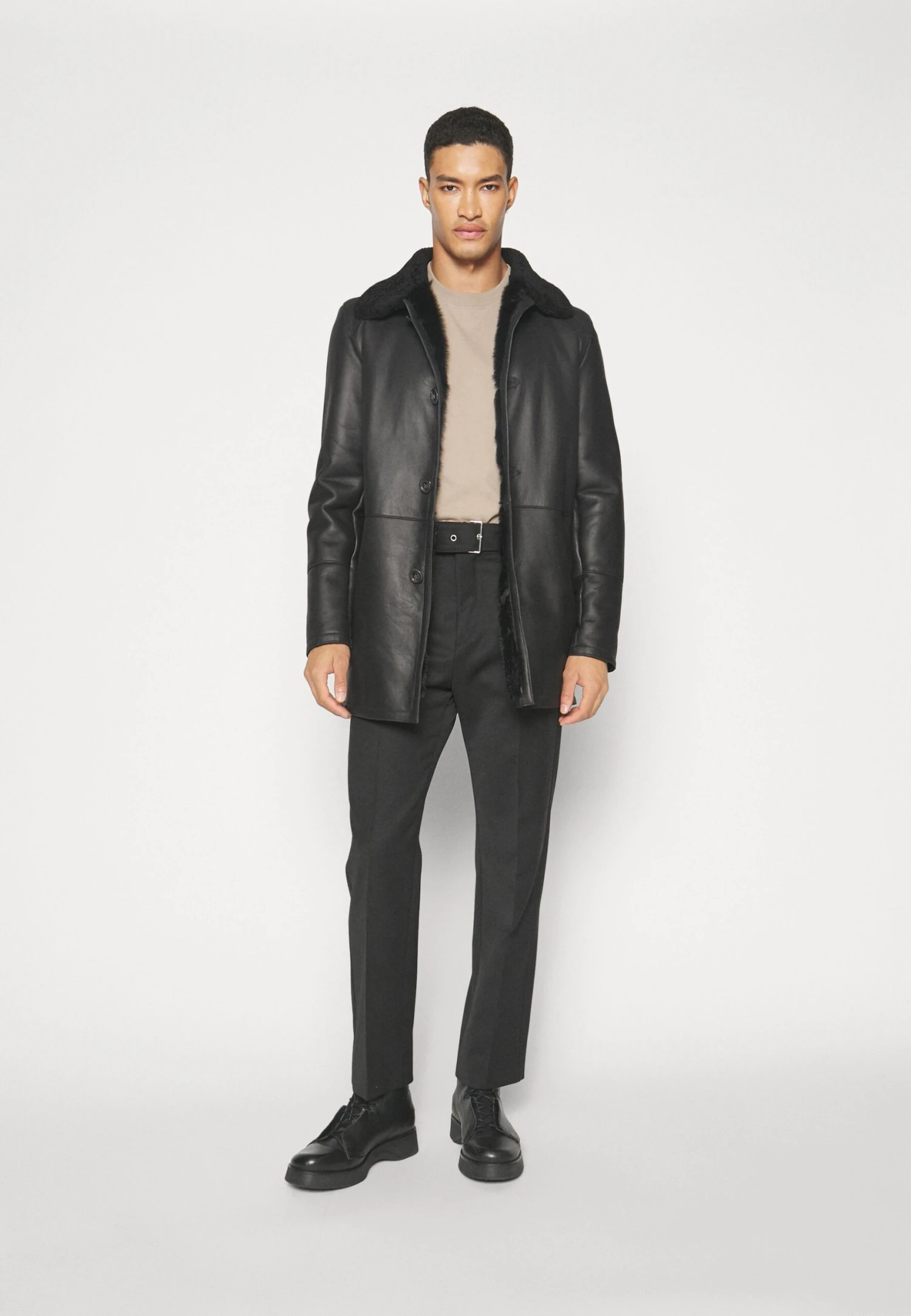 Burgalese - Leather Jacket - Black 5 Burgalese - Leather Jacket - Black - Image 5