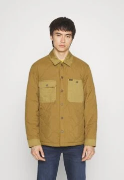 Lee Quilted Overshirt - Summer Jacket - Brown