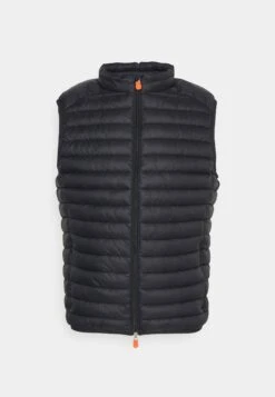 SAVE THE DUCK Adamus - Waistcoat - Black -Modern Classic Shoes Store 85ab829d137544bca3538fa96205fc9e