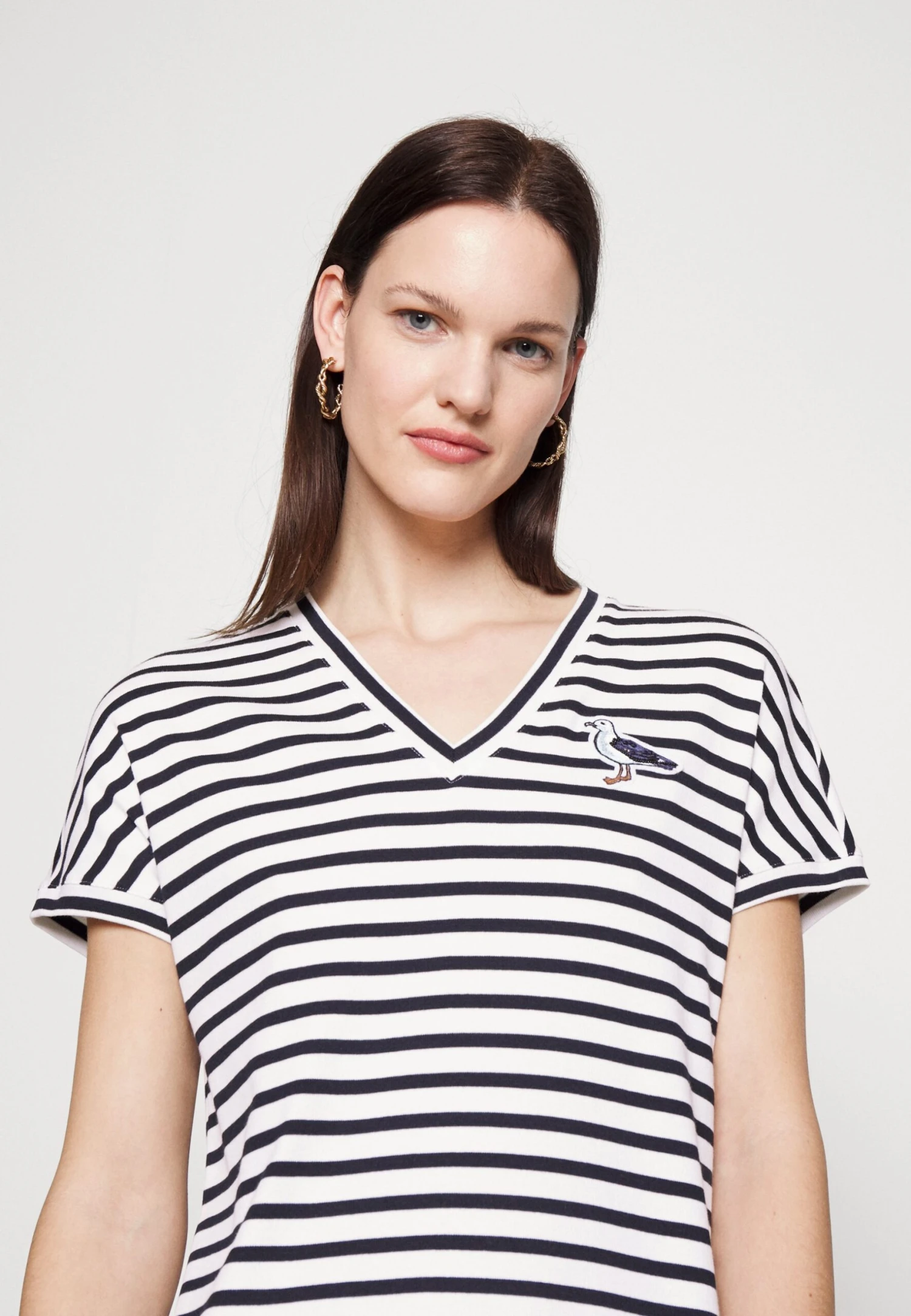 MARC CAIN Shirt Dress - Midnight Blue 4 MARC CAIN Shirt Dress - Midnight Blue - Image 4