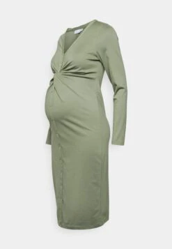 Mamalicious Mlbea Lia Dress- Jersey Dress - Four Leaf Clover -Modern Classic Shoes Store 87ae0f699d9b49b59d53a34fec187510