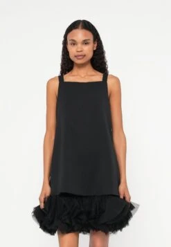 TWINSET WOVEN DRESS - Cocktail Dress / Party Dress - Black
