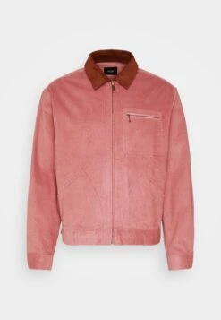 HUF Trucker Jacket Unisex - Summer Jacket - Dusty Rose -Modern Classic Shoes Store 88708821e7154920a08e8dc6efc5b01a