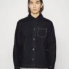 Les Deux Layton Hybrid - Denim Jacket - Raw Denim