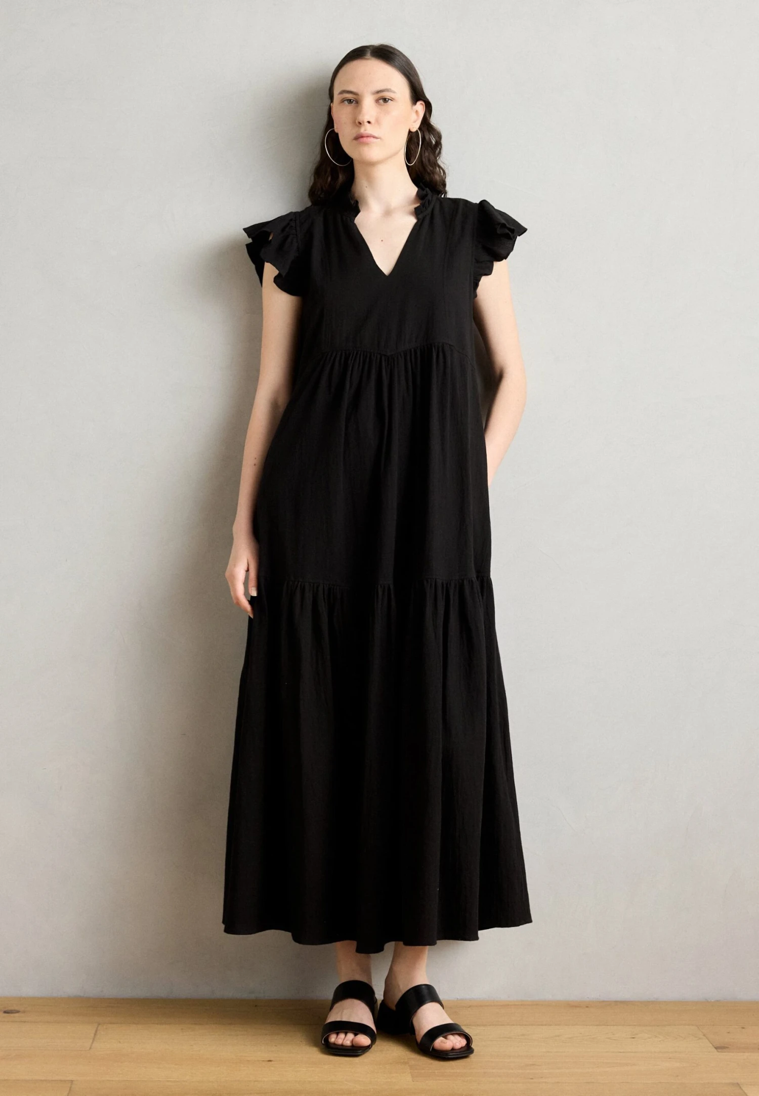 Mos Mosh IZHA DRESS - Maxi Dress - Black 2 Mos Mosh IZHA DRESS - Maxi Dress - Black - Image 2