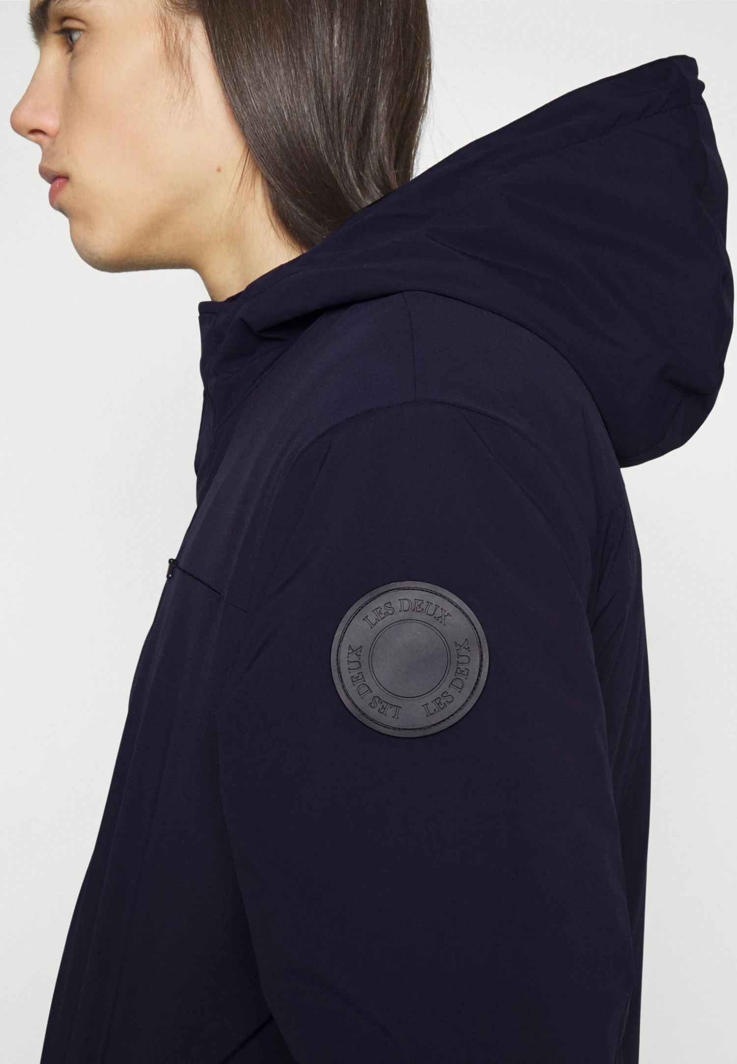 Les Deux Nigel Coat - Waterproof Jacket - Dark Navy 5 Les Deux Nigel Coat - Waterproof Jacket - Dark Navy - Image 5