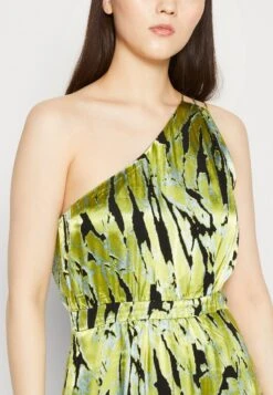 Gestuz Anna One Shoulder Dress - Occasion Wear - Green/Blue -Modern Classic Shoes Store 8c319bd96d454571b762096c558bd727
